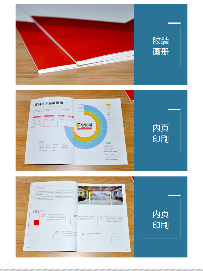 學(xué)科網(wǎng)膠裝畫冊印刷