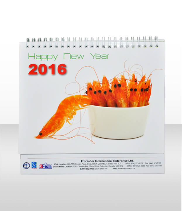 海洋媽媽海鮮臺(tái)歷印刷