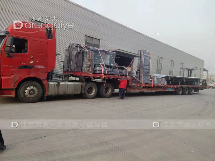 安徽智慧公交候車亭發(fā)貨配圖一