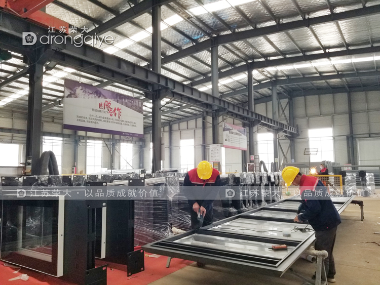 榮大供應河南候車亭發(fā)貨圖一