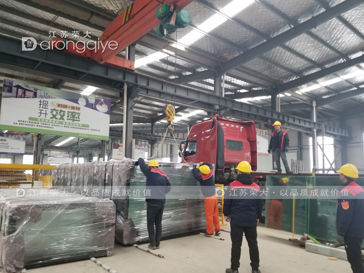 江蘇不銹鋼候車亭發(fā)貨圖二