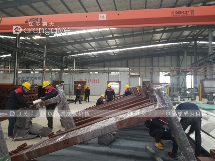 陜西仿古候車(chē)亭發(fā)貨圖三