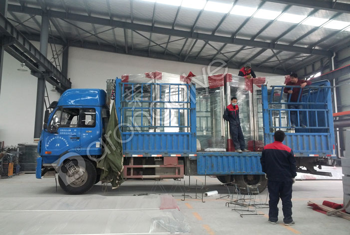 河南候車亭發(fā)貨圖二