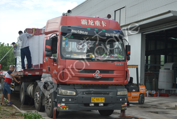 河北公交站臺(tái)候車亭發(fā)貨圖二