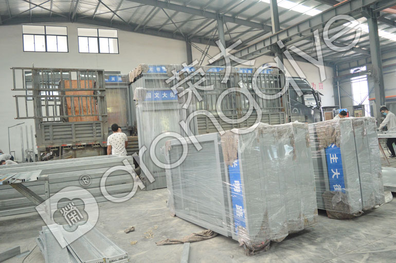 陜西公交候車亭路牌發(fā)貨圖二