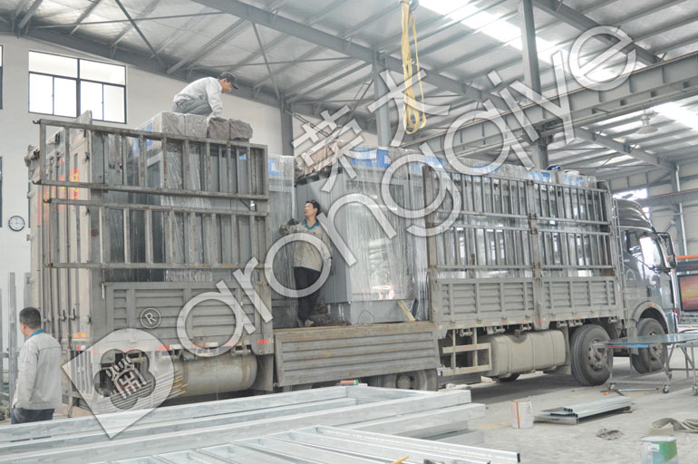 陜西公交候車亭路牌發(fā)貨圖三