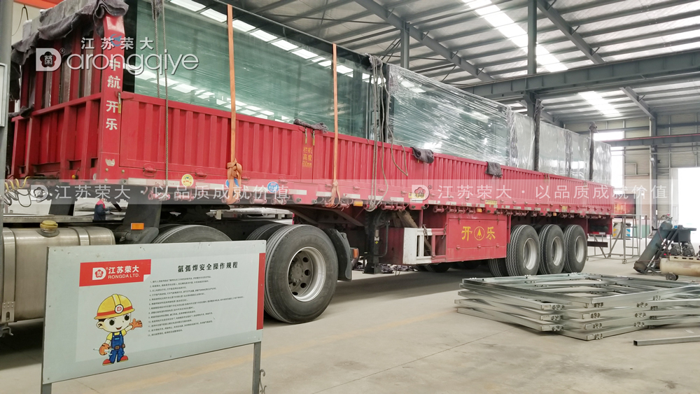 湖北特色候車亭發(fā)貨案例圖二